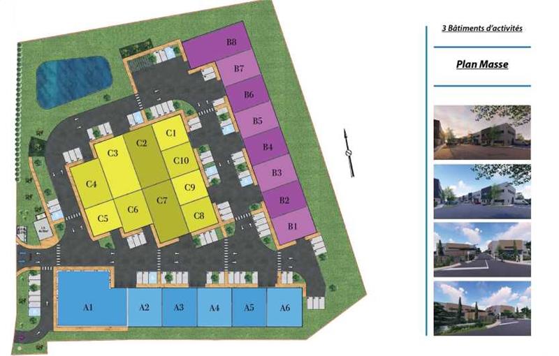 Location d'entrepôt de 584 m² à La Tour-de-Salvagny - 69890 plan - 1