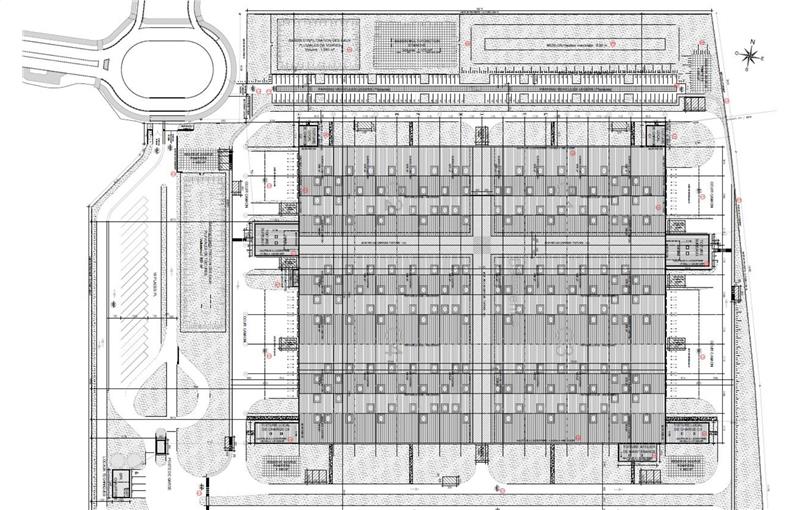 Location d'entrepôt de 64 529 m² à Labourse - 62113 plan - 1