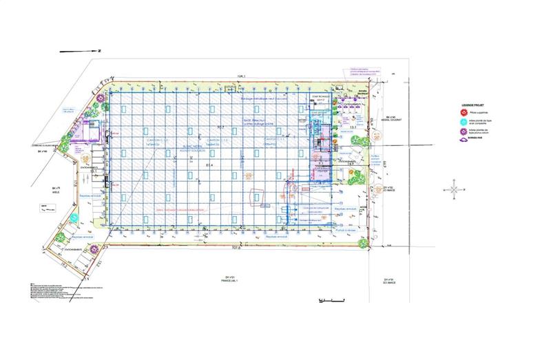 Location d'entrepôt de 4 759 m² à Le Blanc-Mesnil - 93150 plan - 1