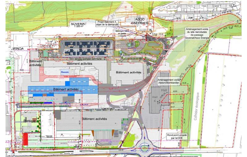 Location d'entrepôt de 10 124 m² à Le Cheylas - 38570 plan - 1