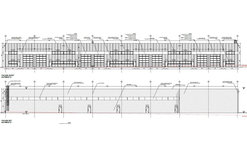 Location d'entrepôt de 226 m² à Le Haillan - 33185 plan - 1