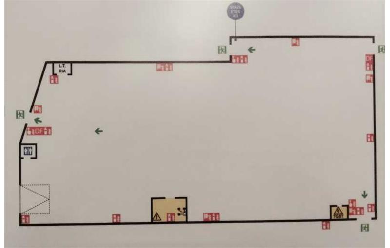 Location d'entrepôt de 2 000 m² à Le Haillan - 33185 plan - 1