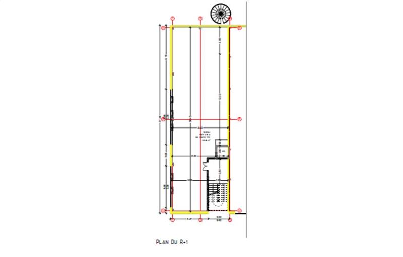 Location d'entrepôt de 3 077 m² à Le Mesnil-Amelot - 77990 plan - 1