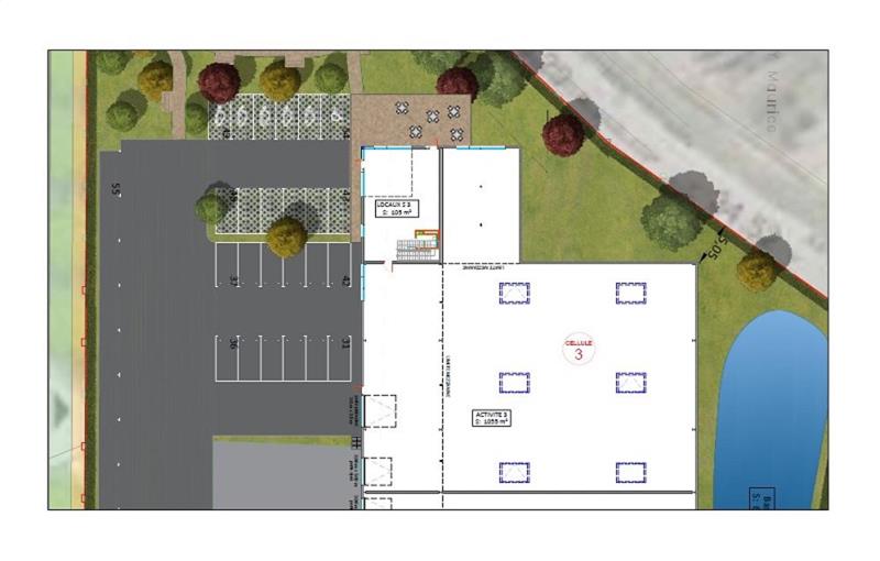 Location d'entrepôt de 1 566 m² à Le Mesnil-Amelot - 77990 plan - 1