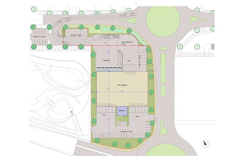 Location d'entrepôt de 1 650 m² à Les Arcs - 83460 plan - 1