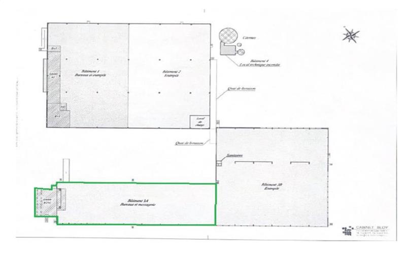 Location d'entrepôt de 2 999 m² à Les Pennes-Mirabeau - 13170 plan - 1