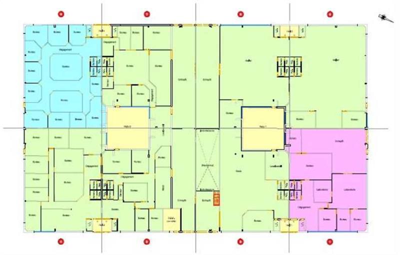 Location d'entrepôt de 2 375 m² à Les Ulis - 91940 plan - 1