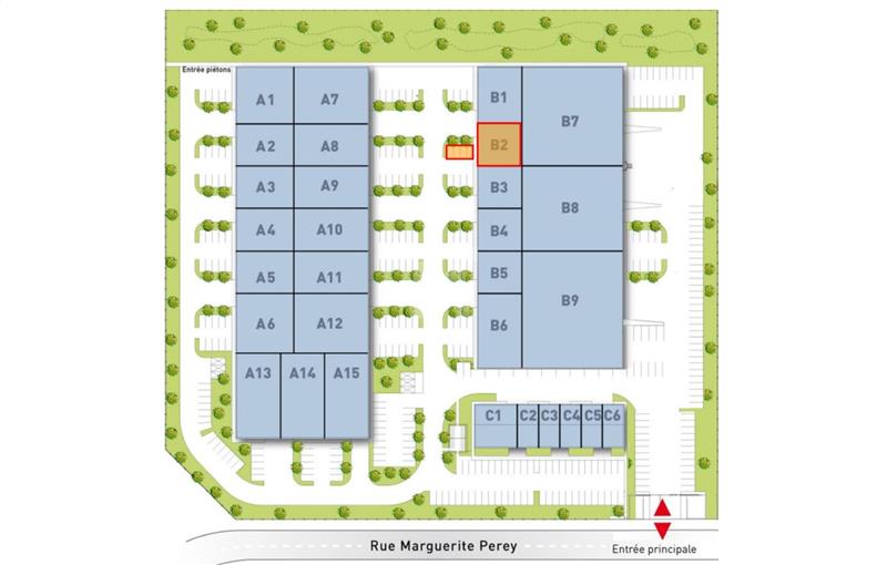 Location d'entrepôt de 363 m² à Lieusaint - 77127 plan - 1