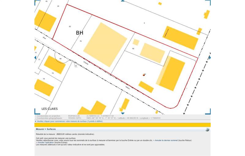 Location d'entrepôt de 4 000 m² à Limay - 78520 plan - 1