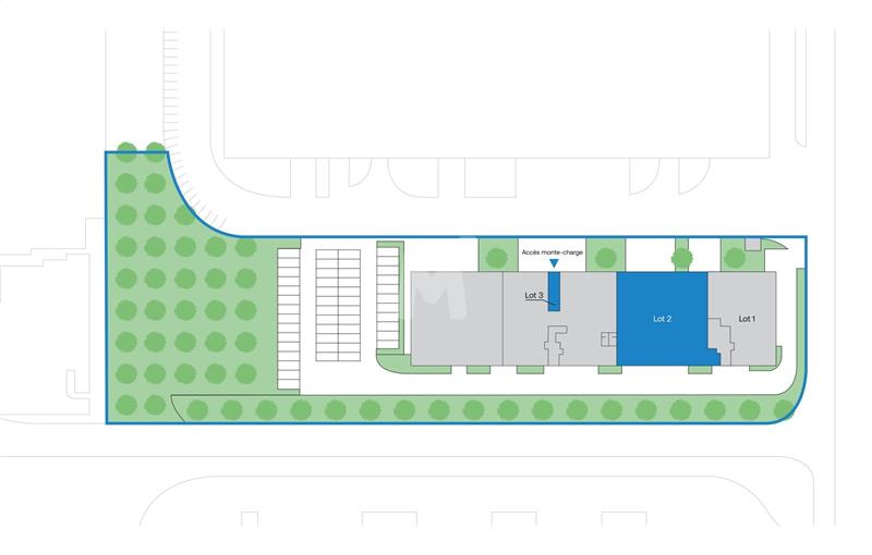 Location d'entrepôt de 1 750 m² à Lisses - 91090 plan - 1