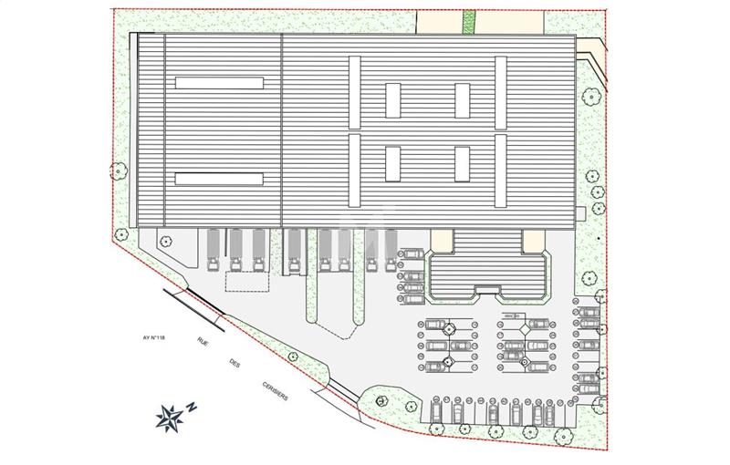 Location d'entrepôt de 4 542 m² à Lisses - 91090 plan - 1