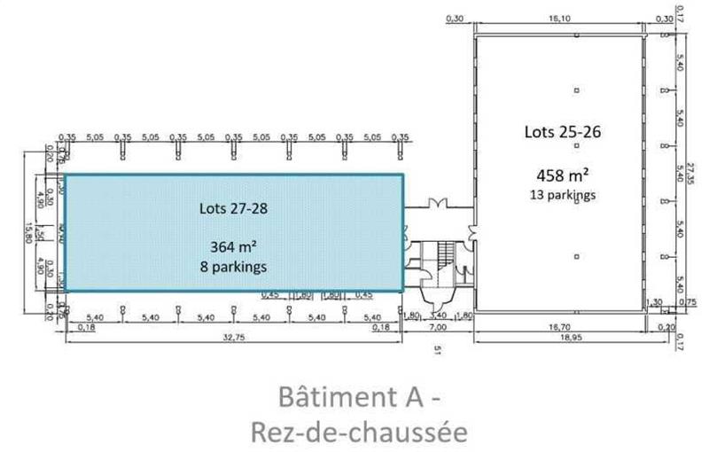 Location d'entrepôt de 2 235 m² à Lisses - 91090 plan - 1