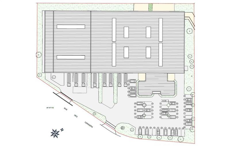 Location d'entrepôt de 4 542 m² à Lisses - 91090 plan - 1