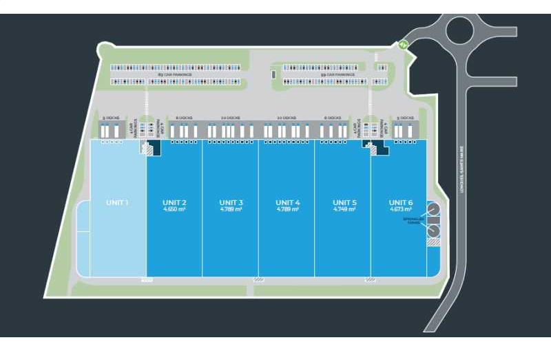 Location d'entrepôt de 42 978 m² à Longueil-Sainte-Marie - 60126 plan - 1