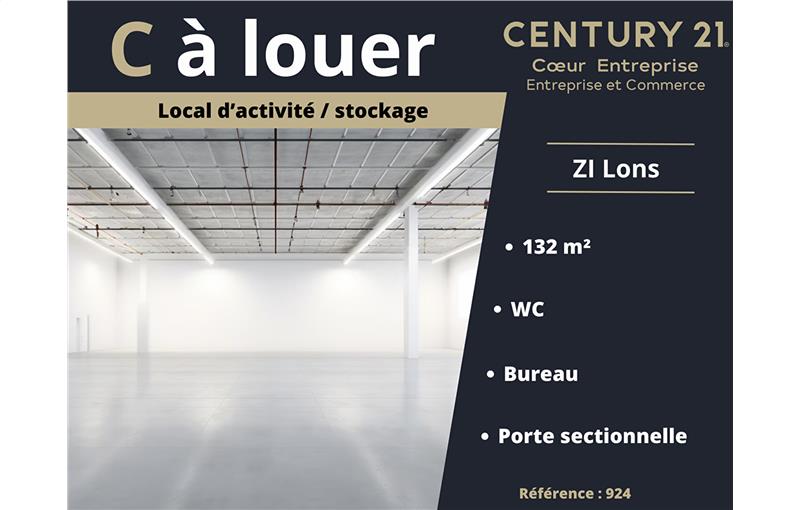 Location d'entrepôt de 131 m² à Lons-le-Saunier - 39000 photo - 1