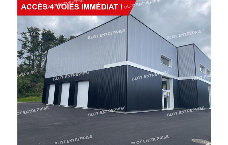 Location d'entrepôt de 110 m² à Loperhet - 29470 photo - 1