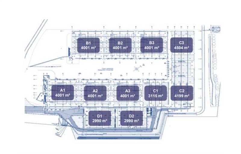 Location d'entrepôt de 43 320 m² à Lorgies - 62840 plan - 1