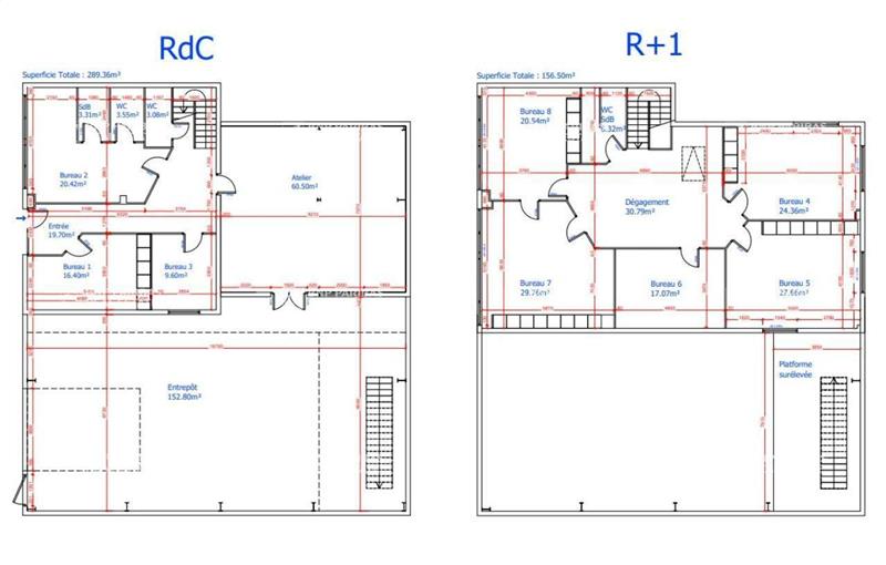 Location d'entrepôt de 446 m² à Ludres - 54710 photo - 1