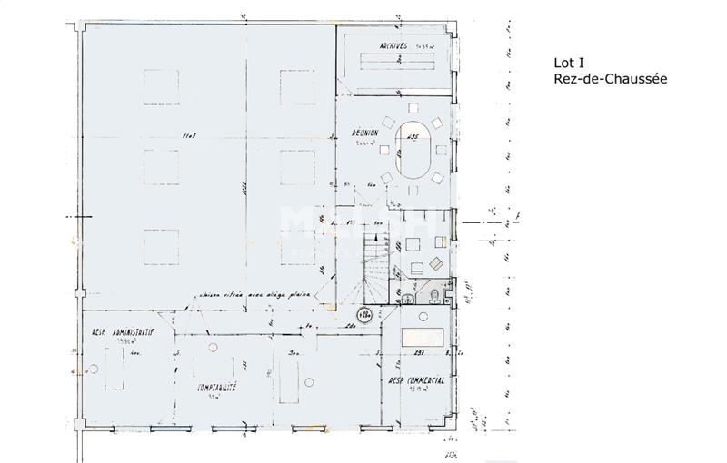 Location d'entrepôt de 443 m² à Lyon 7 - 69007 plan - 1