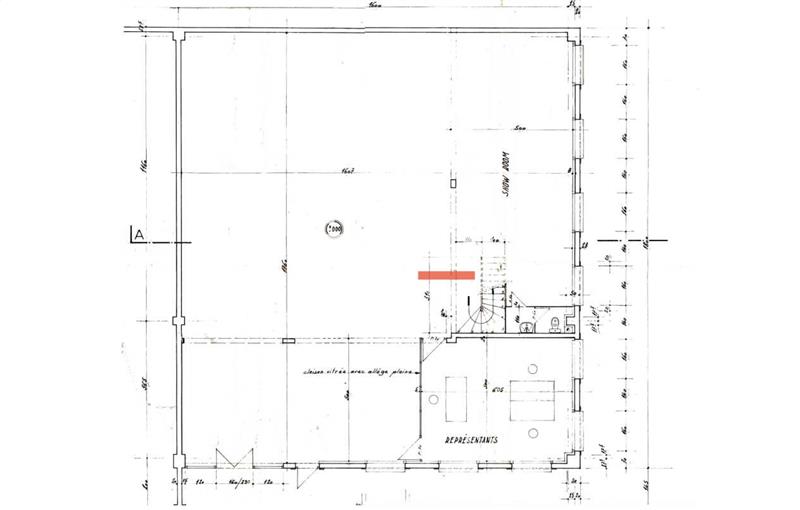 Location d'entrepôt de 443 m² à Lyon 7 - 69007 plan - 1