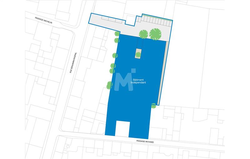 Location d'entrepôt de 3 085 m² à Malakoff - 92240 plan - 1