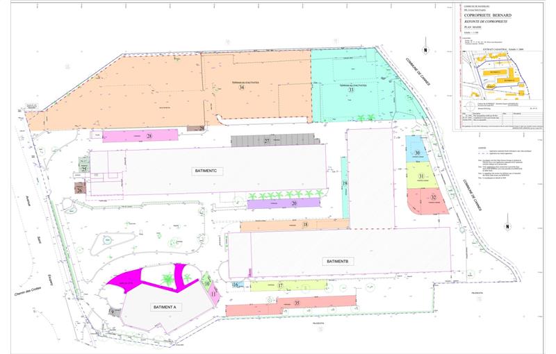 Location d'entrepôt de 1 012 m² à Mandelieu-la-Napoule - 06210 plan - 1