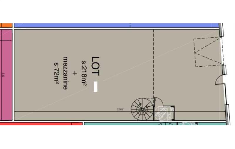 Location d'entrepôt de 283 m² à Mantes-la-Ville - 78711 plan - 1