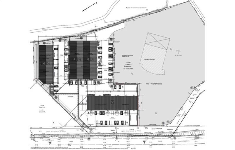 Location d'entrepôt de 600 m² à Marcilly-d'Azergues - 69380 plan - 1