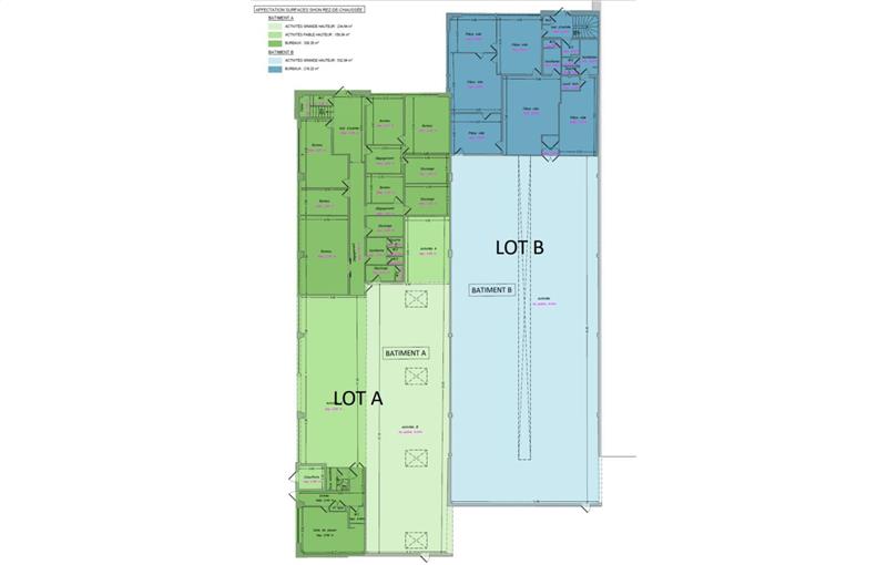 Location d'entrepôt de 2 093 m² à Marcq-en-Baroeul - 59700 plan - 1