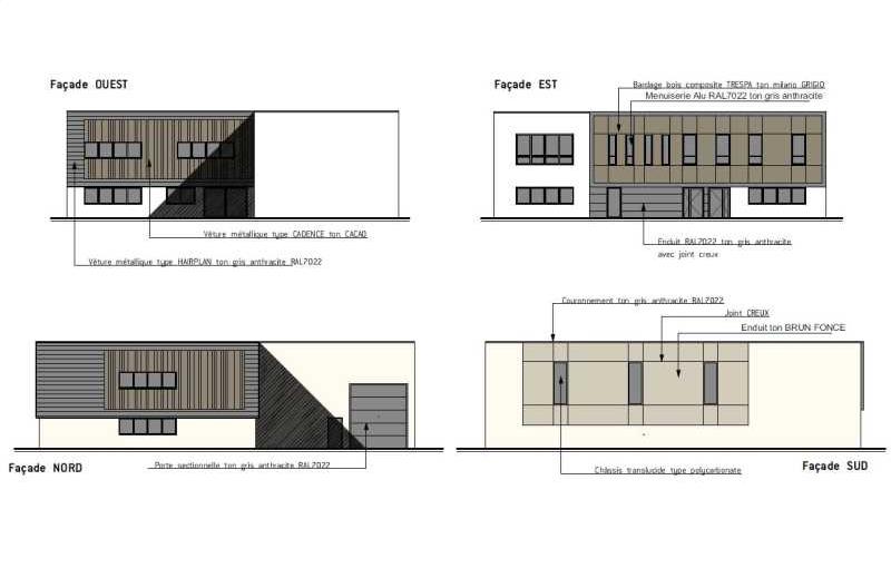 Location d'entrepôt de 342 m² à Marcy-l'Étoile - 69280 plan - 1