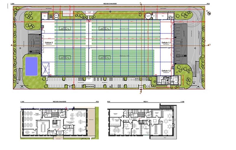 Location d'entrepôt de 6 215 m² à Margny-lès-Compiègne - 60280 plan - 1