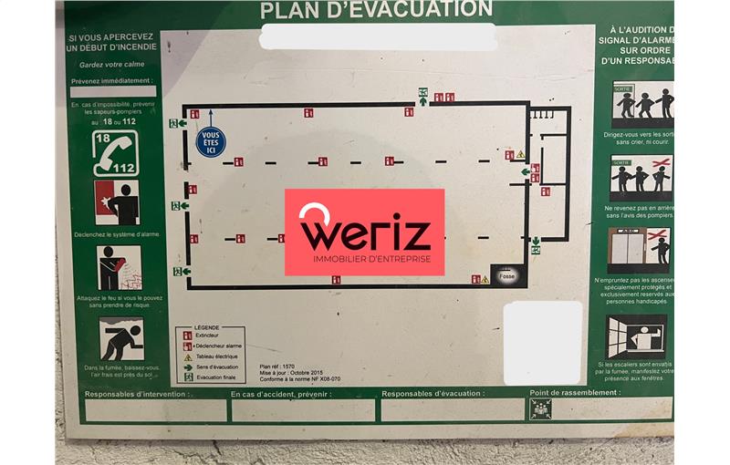 Location d'entrepôt de 2 320 m² à Marignane - 13700 plan - 1