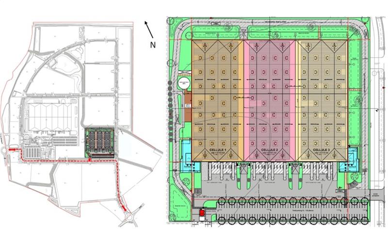 Location d'entrepôt de 5 262 m² à Marignane - 13700 plan - 1