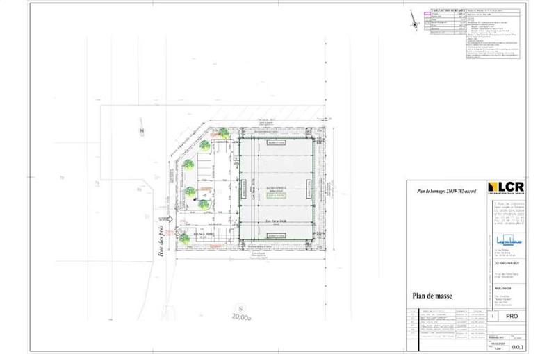 Location d'entrepôt de 913 m² à Marlenheim - 67520 plan - 1