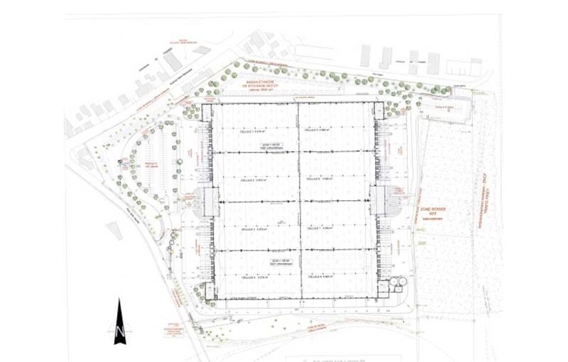 Location d'entrepôt de 9 841 m² à Marly-la-Ville - 95670 plan - 1