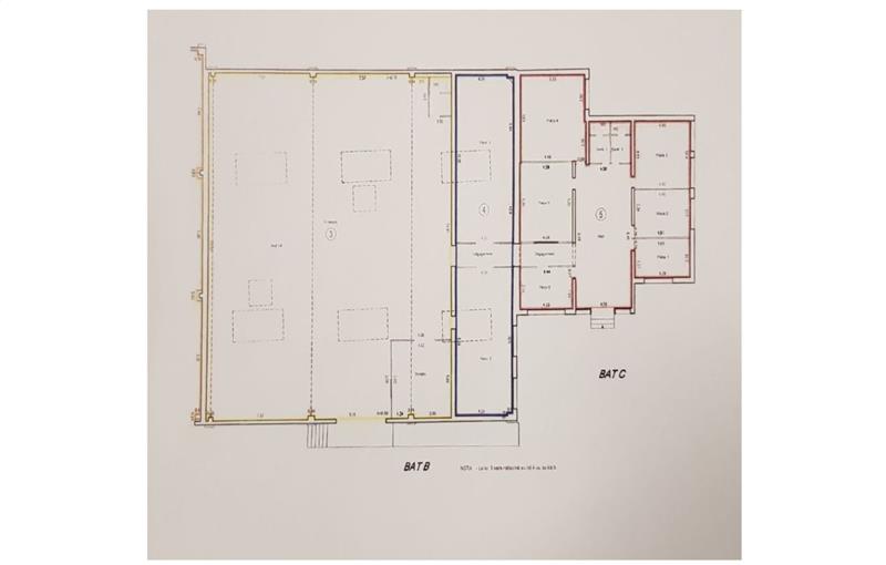 Location d'entrepôt de 710 m² à Marseille 11 - 13011 plan - 1