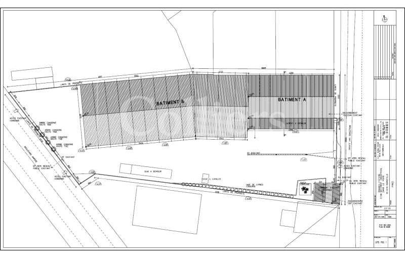 Location d'entrepôt de 6 871 m² à Marseille 14 - 13014 plan - 1