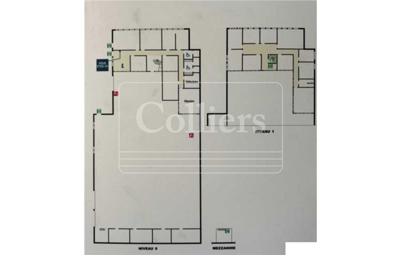 Location d'entrepôt de 1 500 m² à Marseille 15 - 13015 plan - 1