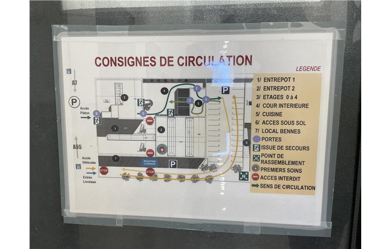 Location d'entrepôt de 2 700 m² à Marseille 15 - 13015 plan - 1