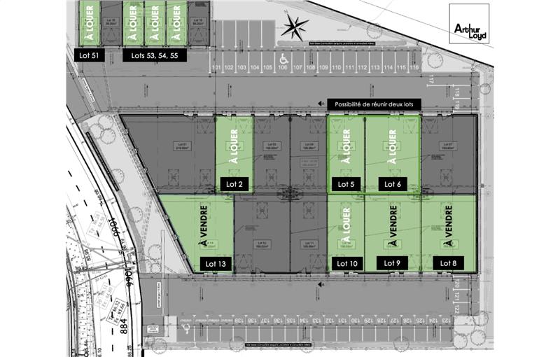 Location d'entrepôt de 521 m² à Martin-Église - 76370 photo - 1