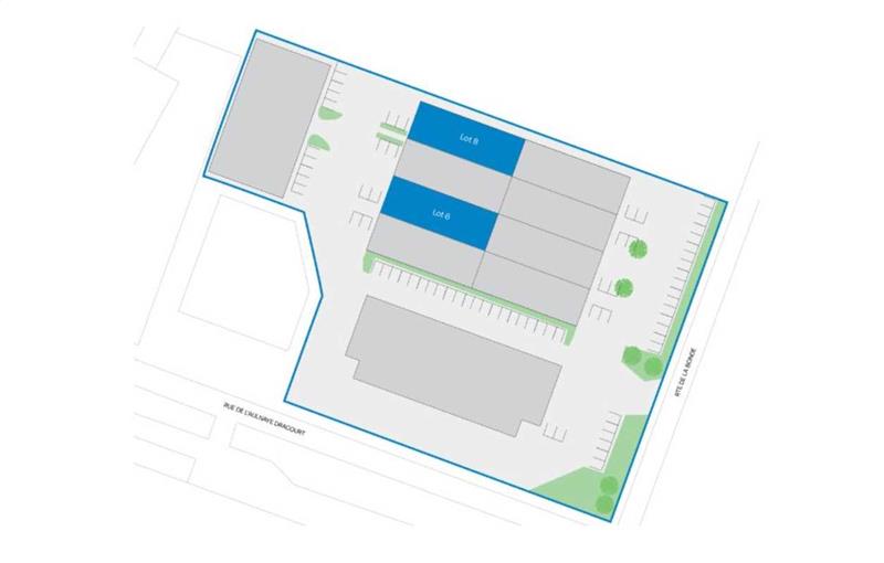 Location d'entrepôt de 820 m² à Massy - 91300 plan - 1