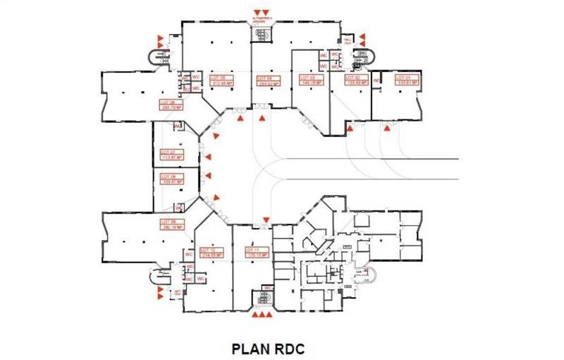 Location d'entrepôt de 282 m² à Massy - 91300 plan - 1