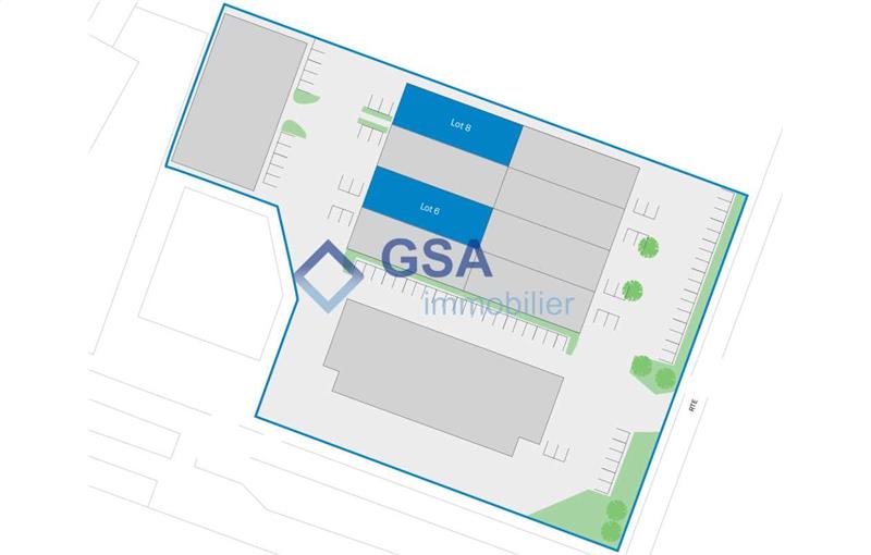 Location d'entrepôt de 820 m² à Massy - 91300 plan - 1