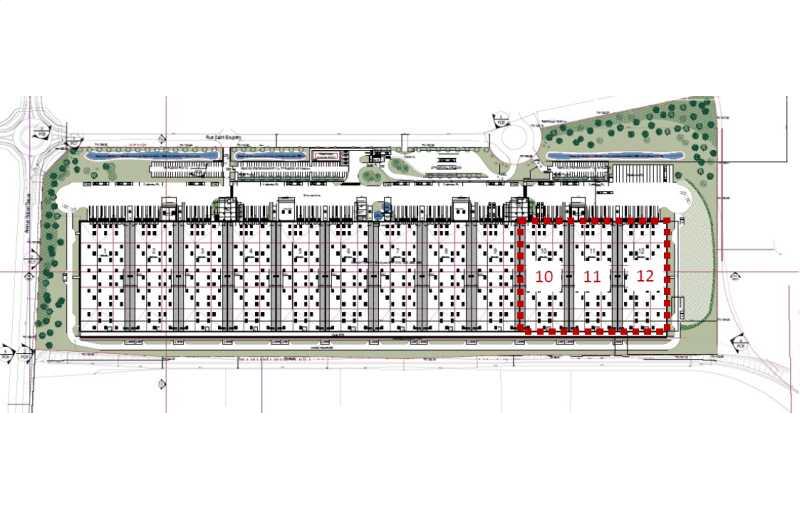 Location d'entrepôt de 18 903 m² à Mer - 41500 plan - 1