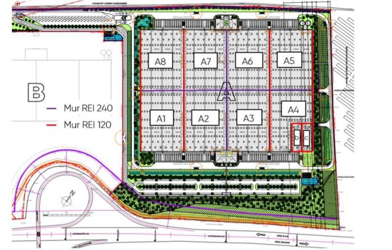 Location d'entrepôt de 151 455 m² à Mer - 41500 plan - 1