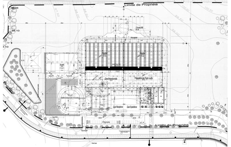 Location d'entrepôt de 7 180 m² à Mer - 41500 plan - 1