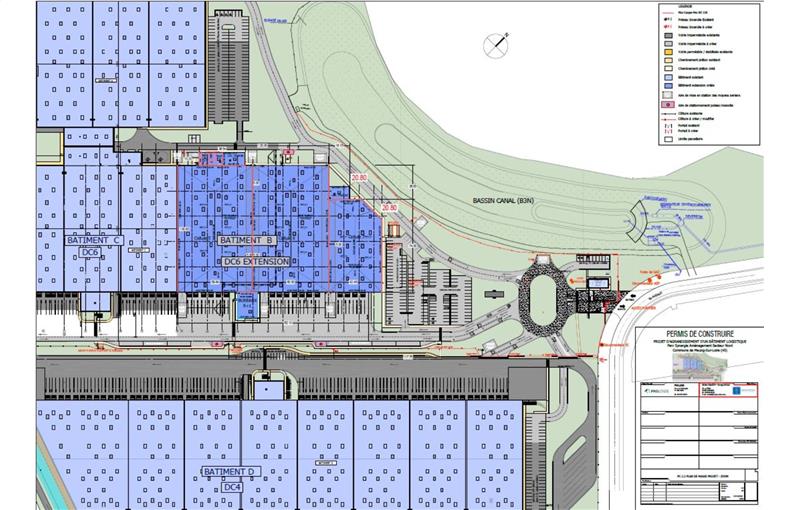 Location d'entrepôt de 15 931 m² à Meung-sur-Loire - 45130 plan - 1