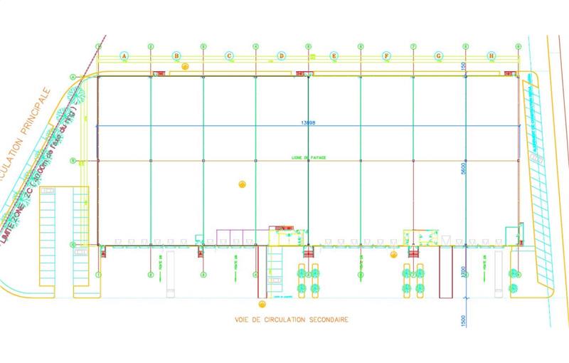 Location d'entrepôt de 31 367 m² à Mions - 69780 plan - 1