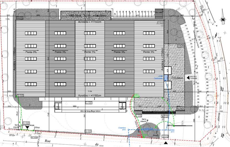 Location d'entrepôt de 9 623 m² à Miribel - 01700 plan - 1