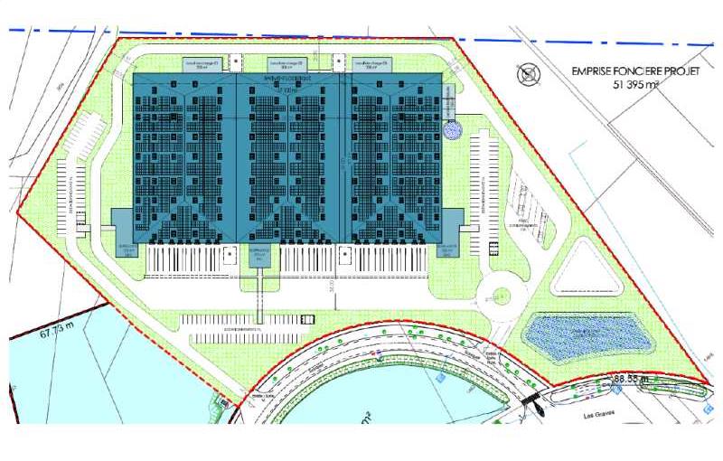 Location d'entrepôt de 17 100 m² à Montbartier - 82700 photo - 1